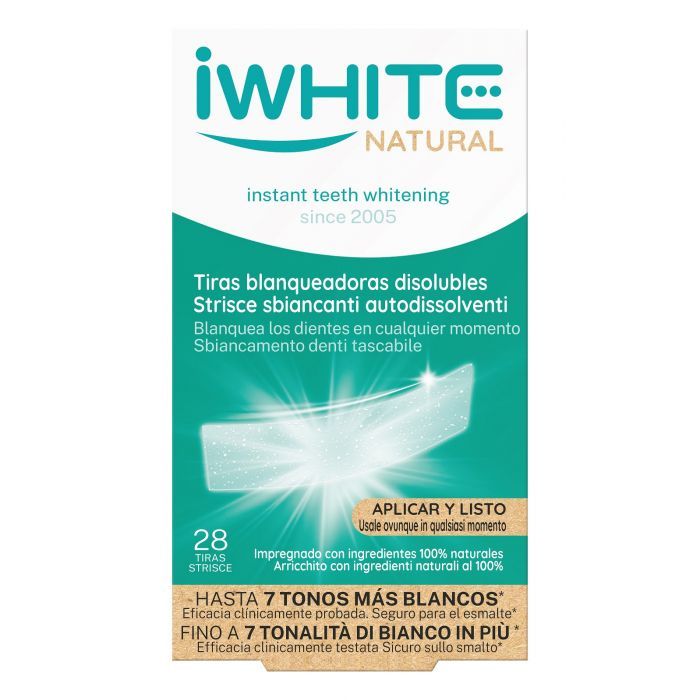 iWhite Natural Dissolving Whitening Strips 28 St Streifen