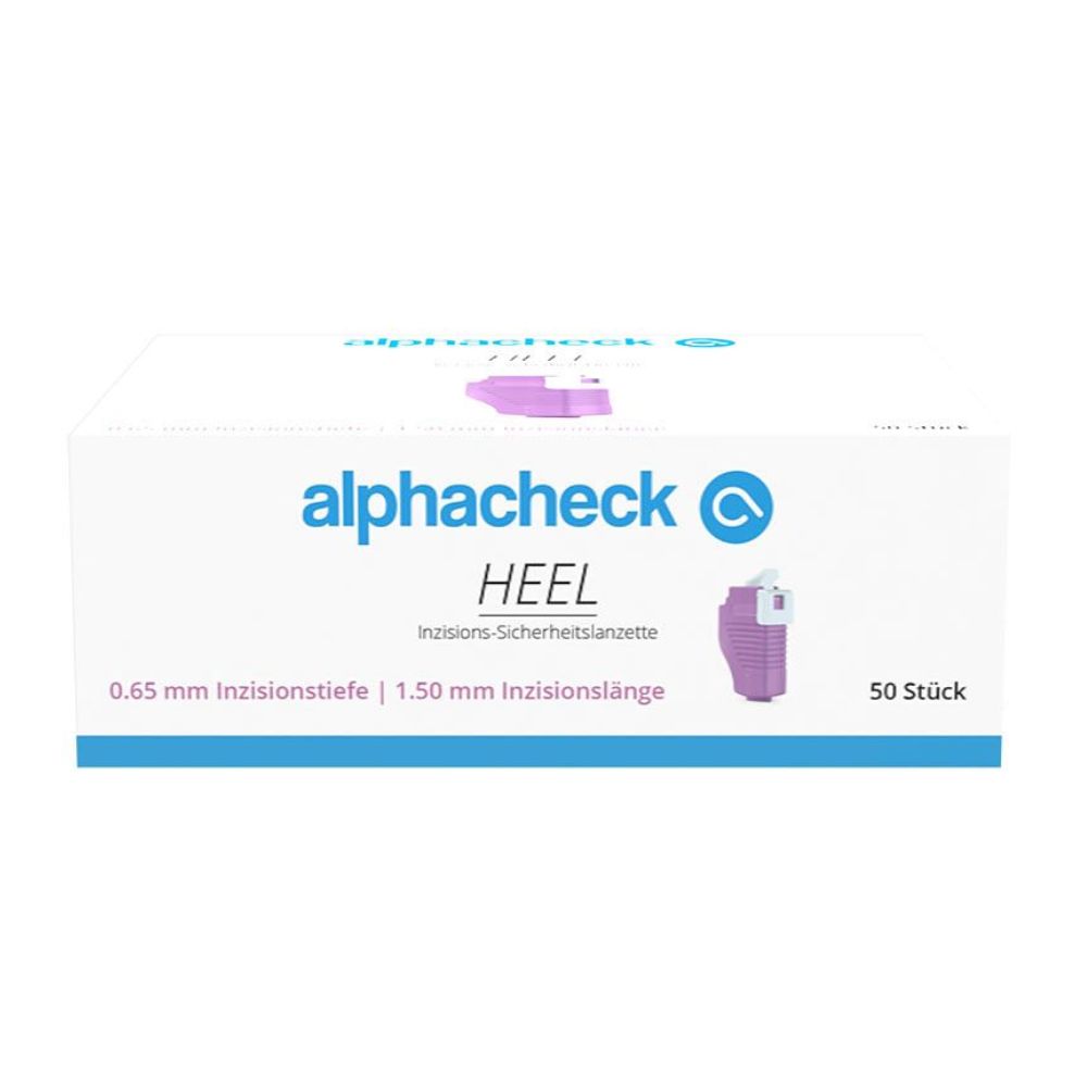 alphacheck Heel Inzisions-Sicherheits- 50 St Lanzetten