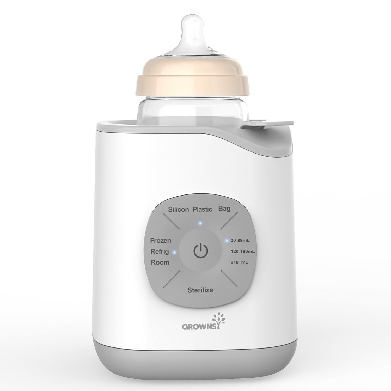 Grownsy Flaschenwärmer Baby Babykostwärmer 10-in-1