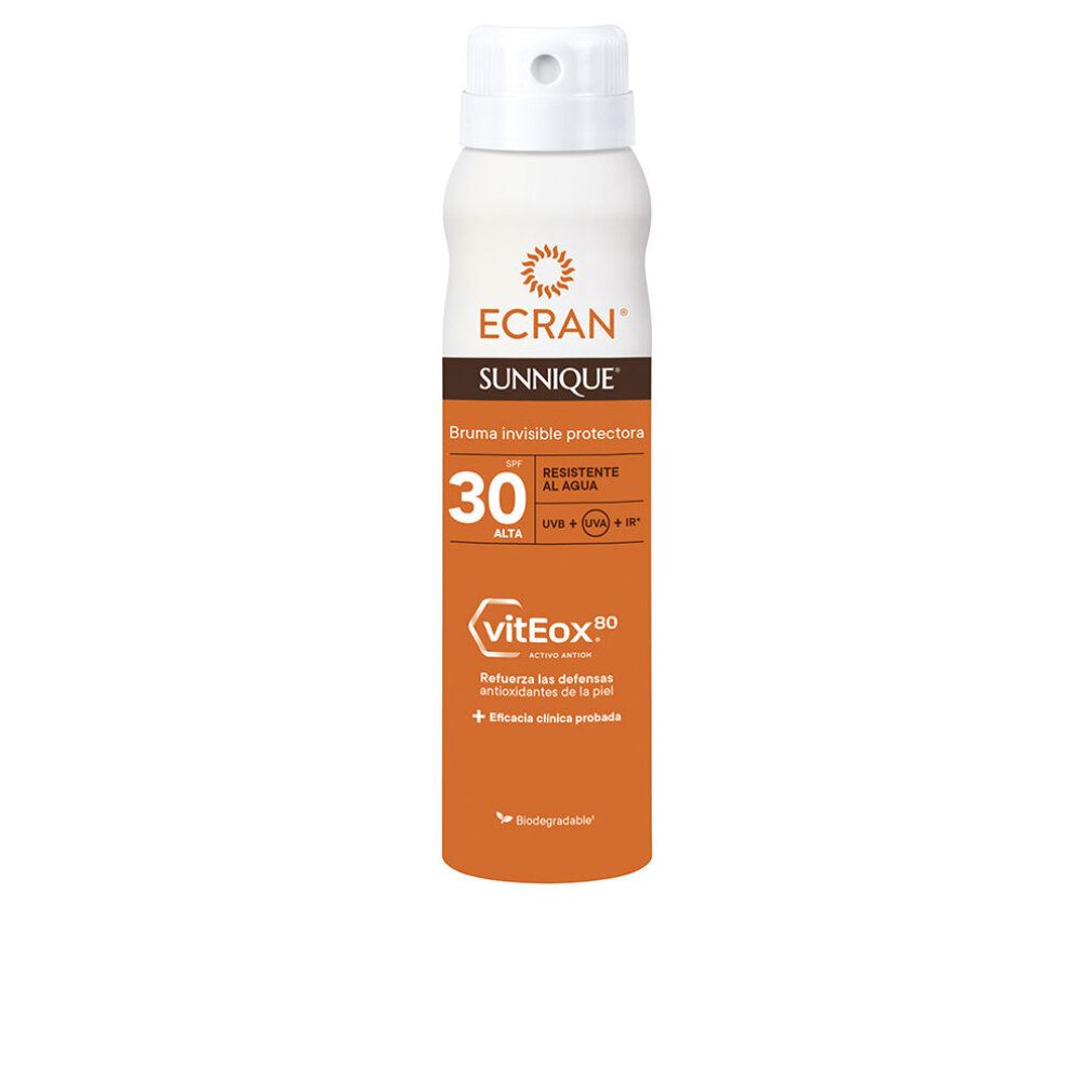 ECRAN SUNNIQUE - Sun Spray, Sonnenschutzspray mit Vitamin C & E - LSF 30