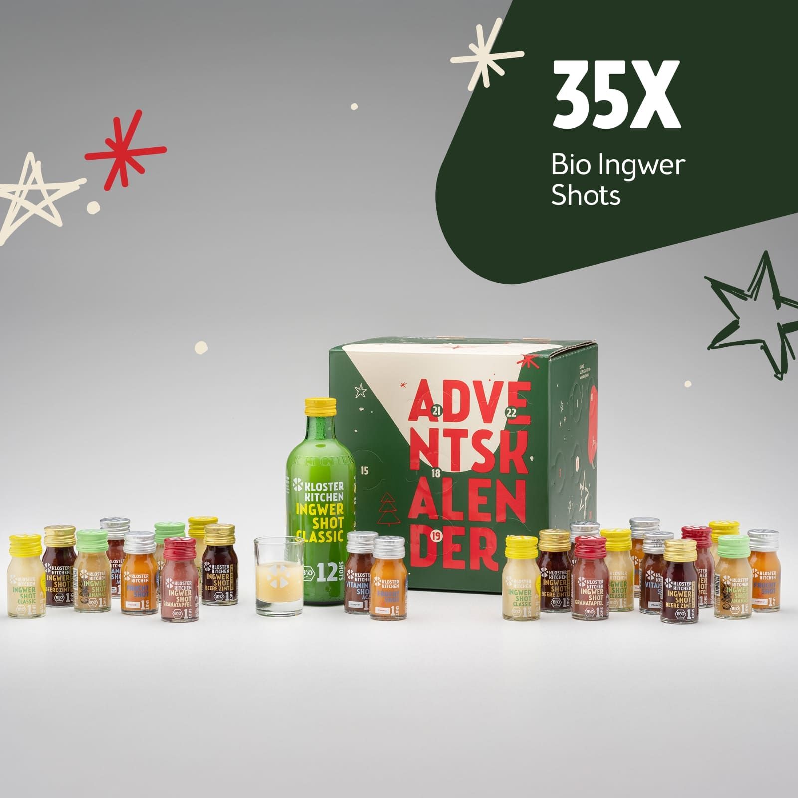 Kloster Kitchen Adventskalender 2025 (inkl. 0,25€ Pfand)
