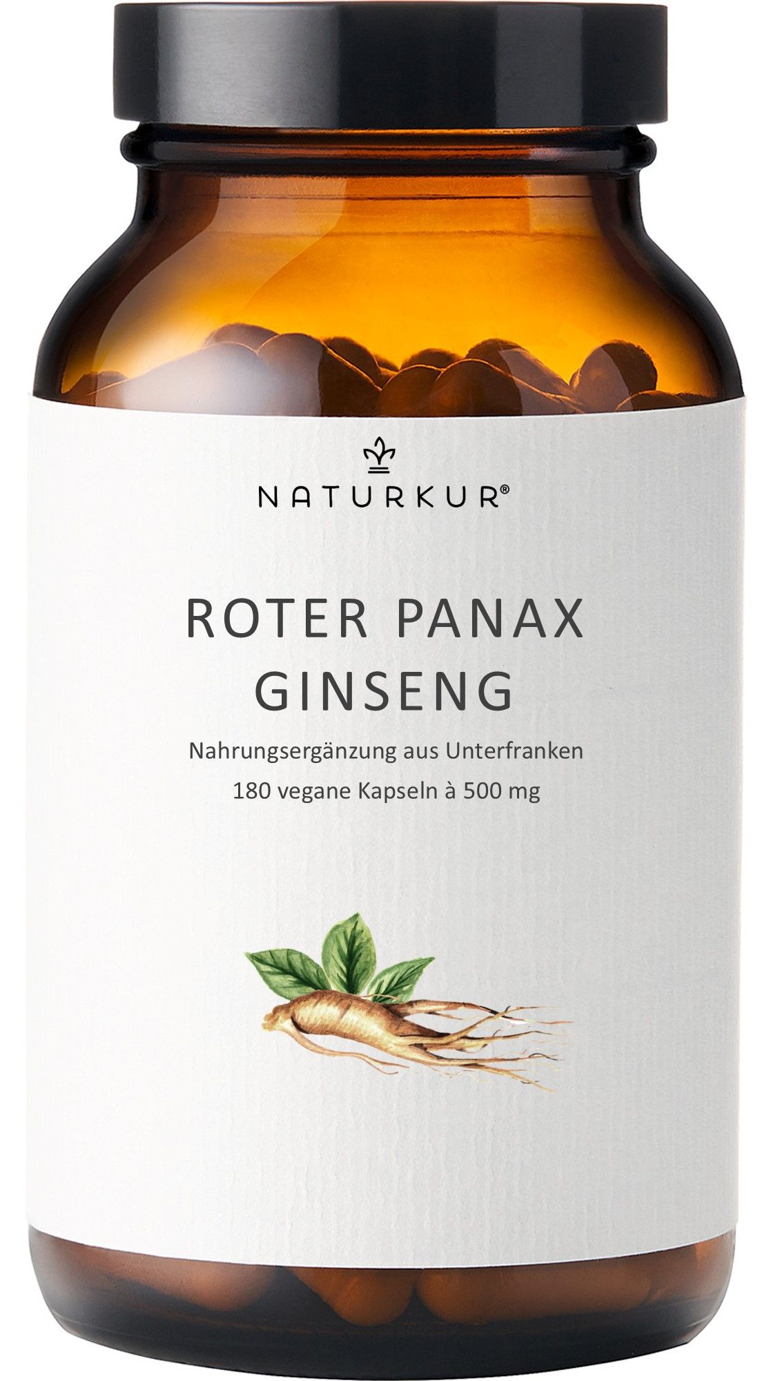 Naturkur® Roter Panax Ginseng 180 St
