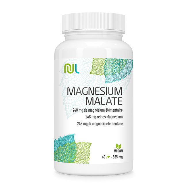 NutriLife Magnesium malate - Nervösität vegan 60 St Kapseln