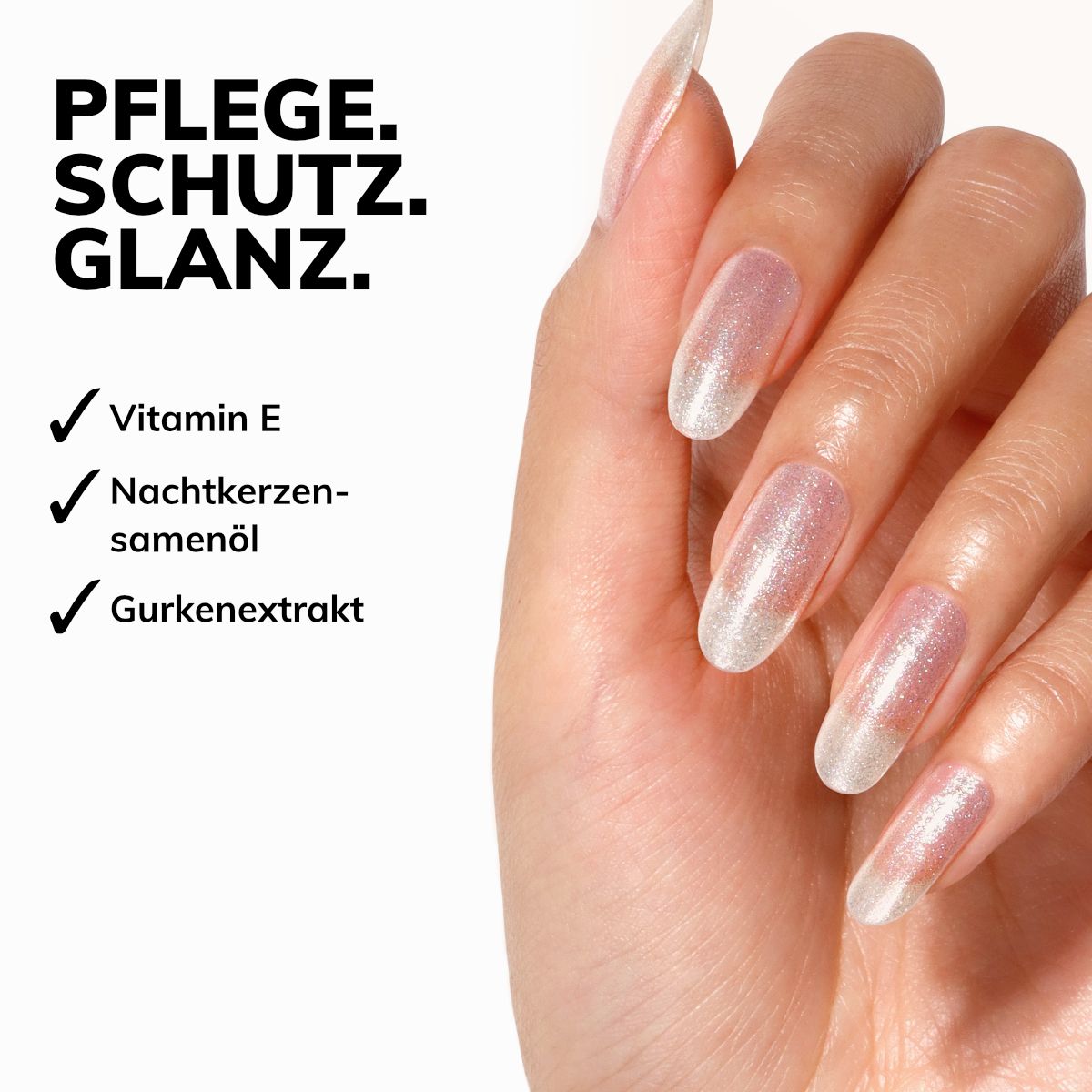 LONDONTOWN Kur Shimmering Nail Highlighter Mirror Ball aufhellender Nagellack