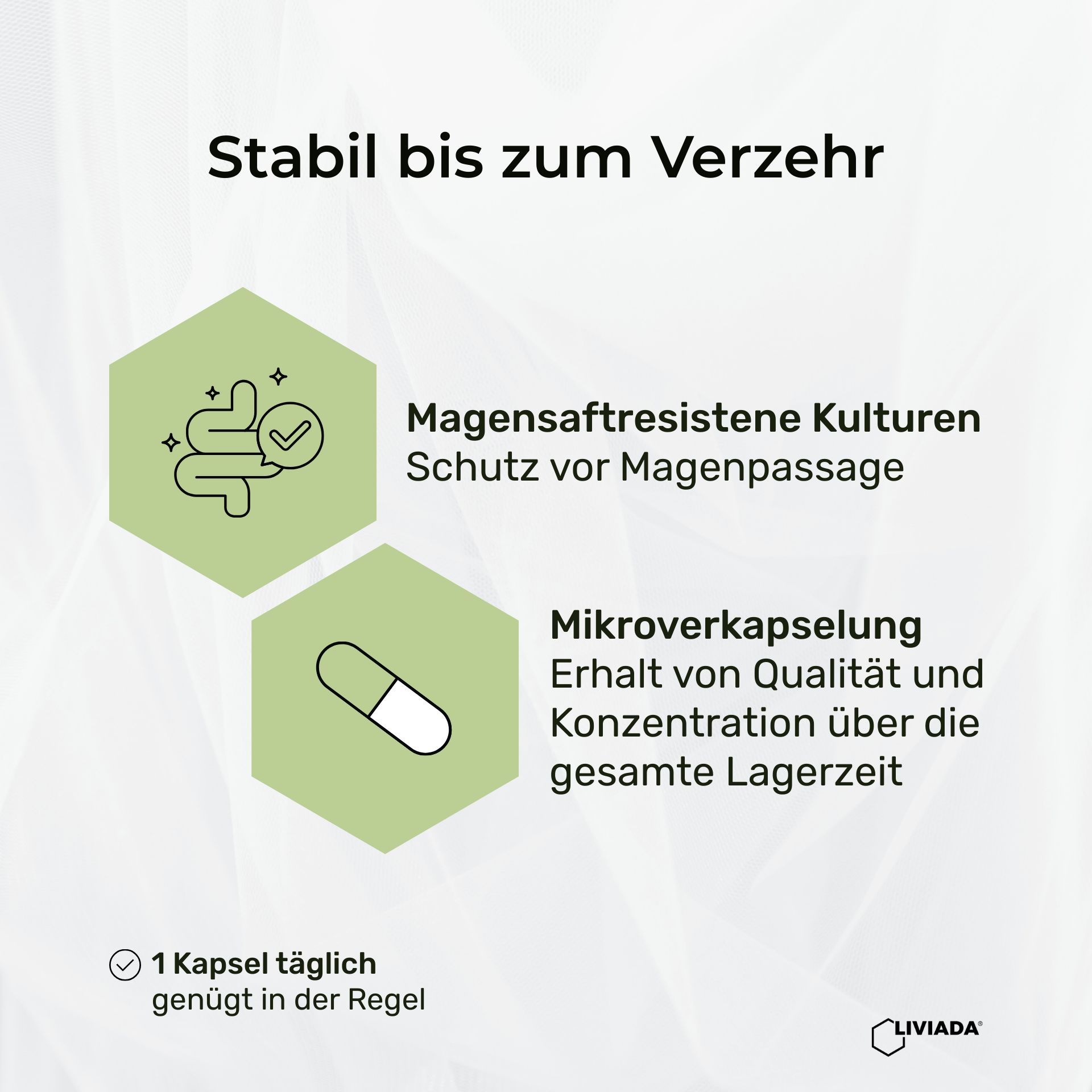 LIVIADA® MEFLOR PRO – Hochdosierte Darmkulturen mit Inulin (22 Mrd. KBE)