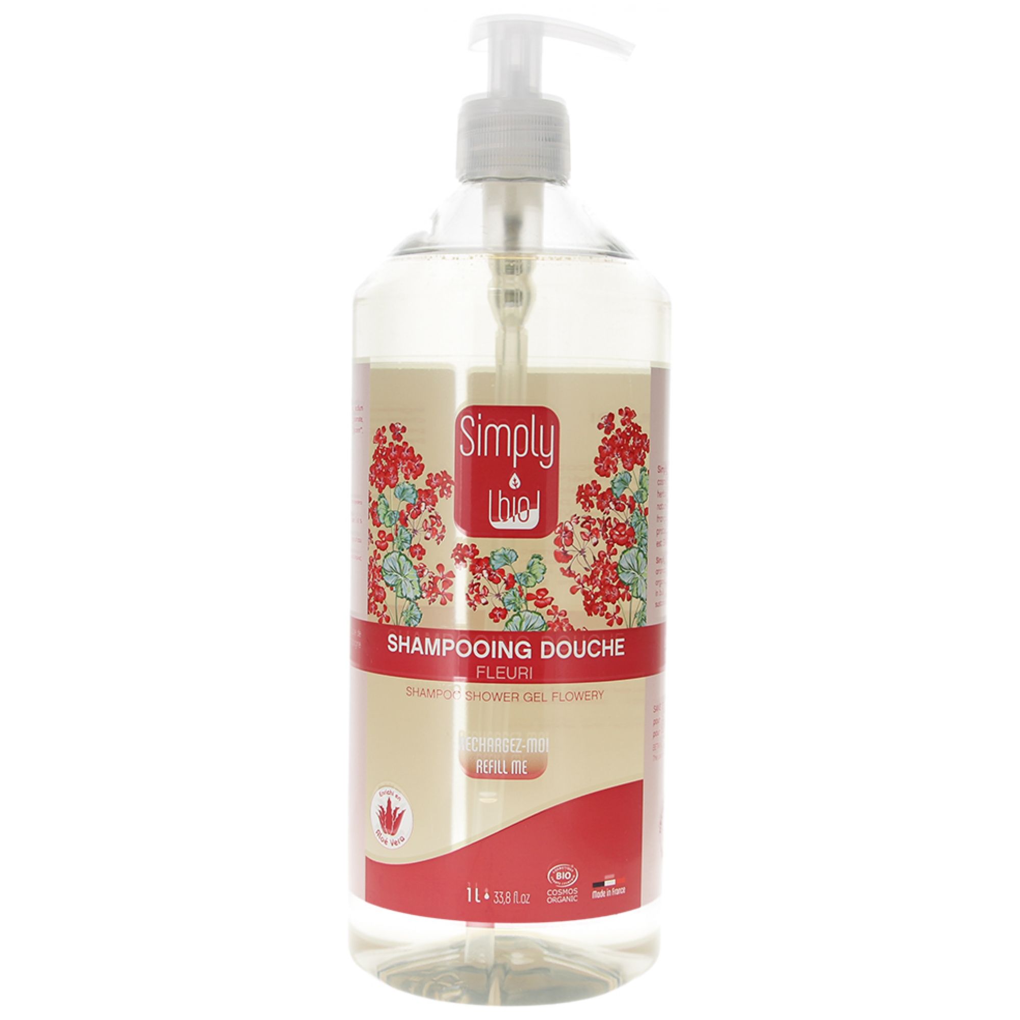 Simply Bio Shampoo Dusche Blume 25x8,3x8,3 cm