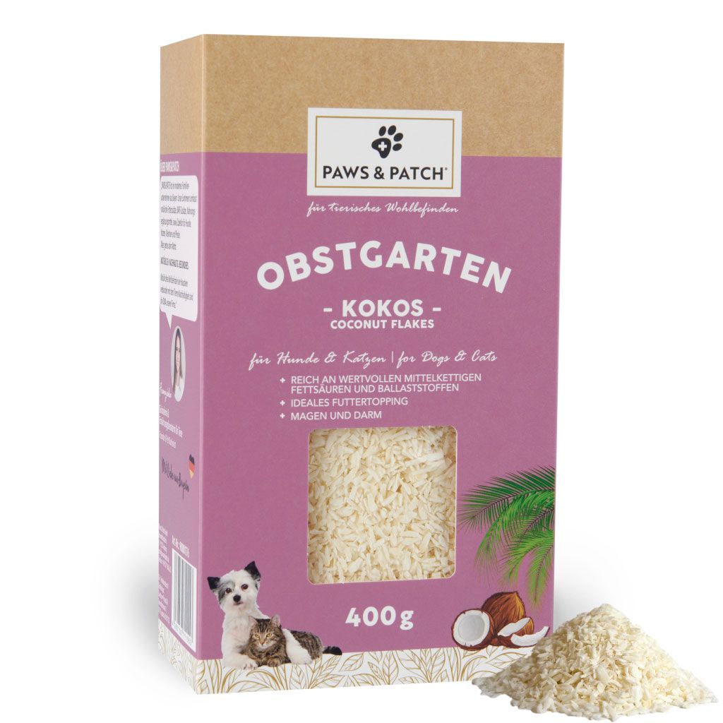 PAWS&PATCH KOKOSFLOCKEN für Hunde und Katzen