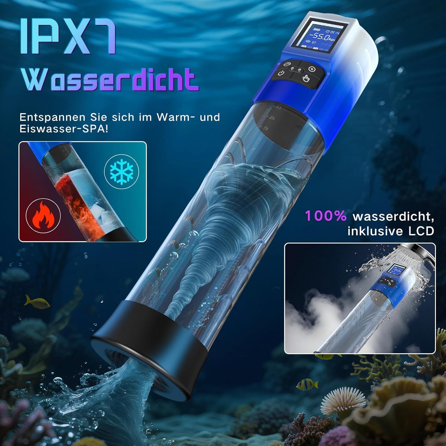 HIVEFUN Penispumpe Vakuumpumpe Masturbieren