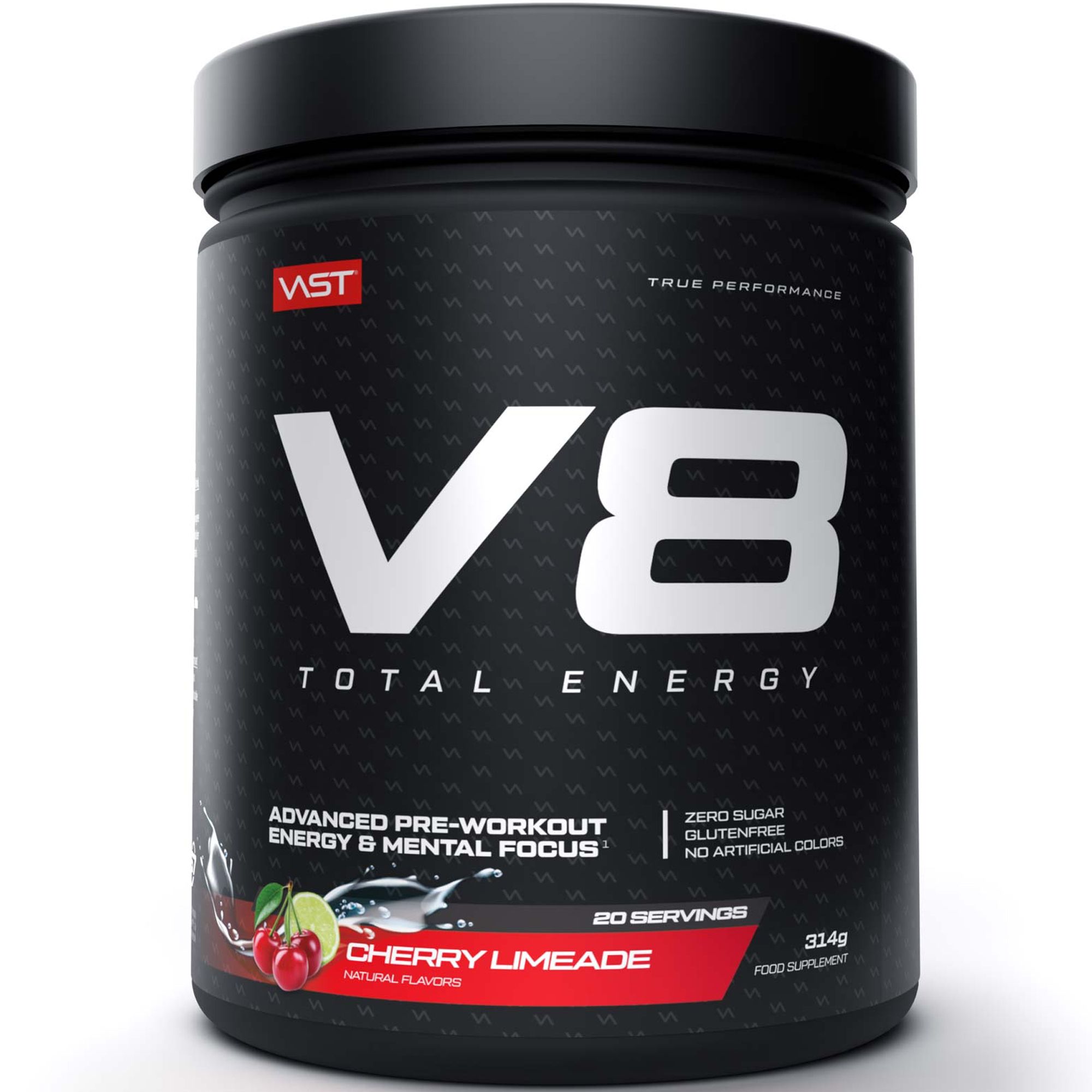 VAST V8 Total Energy Pre Workout Booster 314 g Shop Apotheke