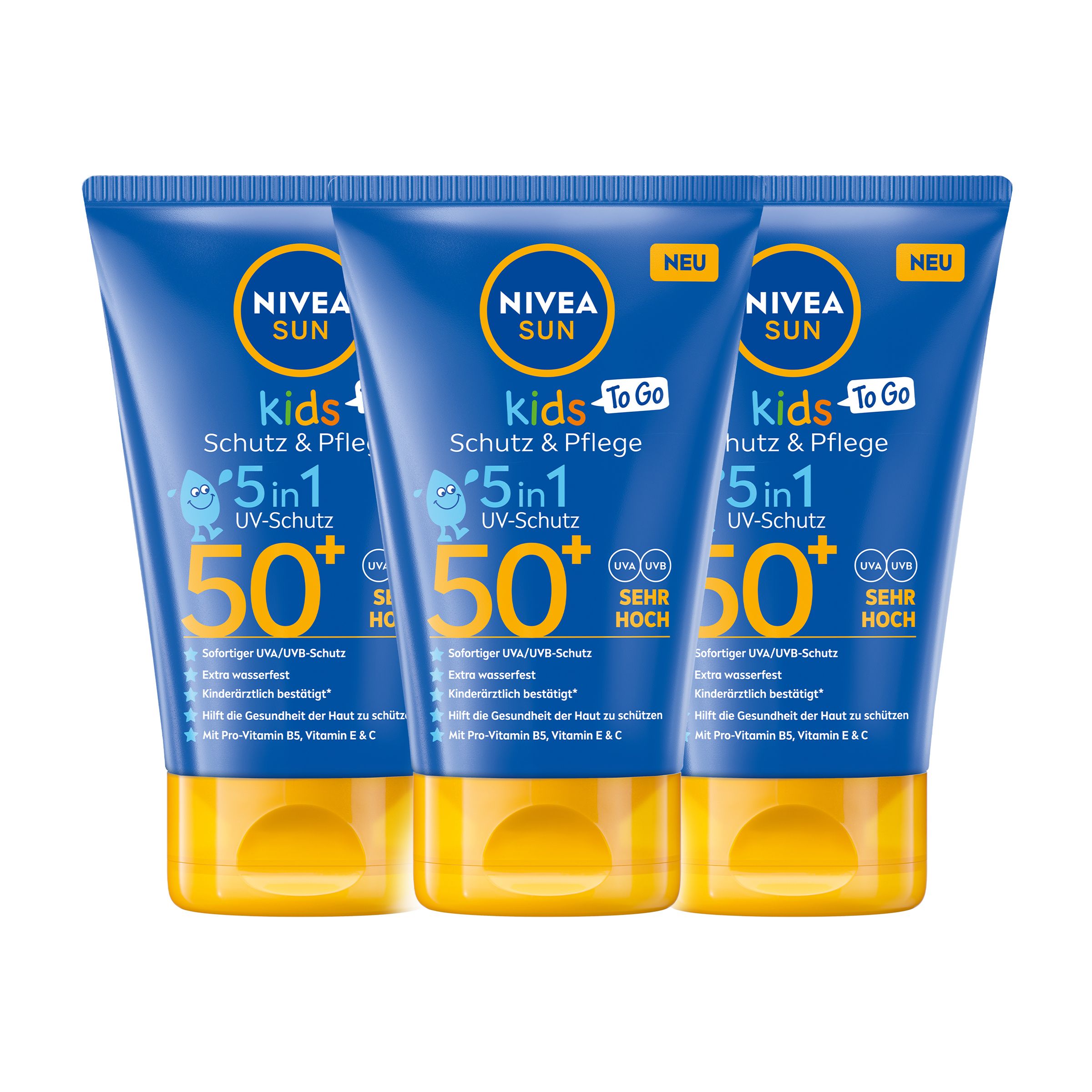 NIVEA SUN Kids Schutz & Pflege To Go LSF 50+