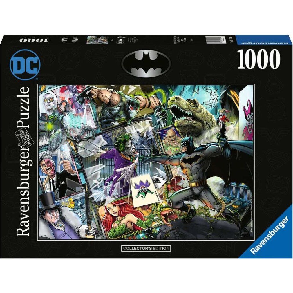 Ravensburger RVB12000244 Puzzle da 1000 Pezzi - Batman - Immagine 2