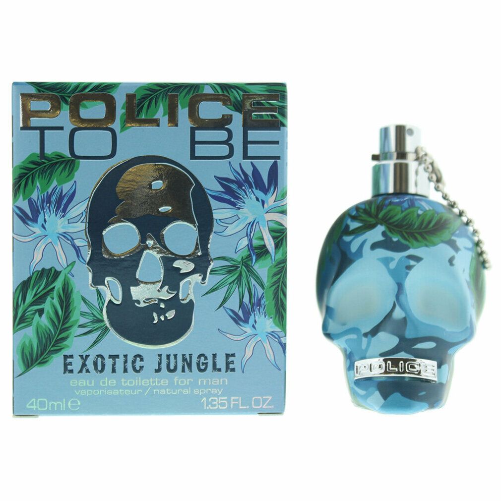 Police To Be Exotic Jungle Man Eau De Toilette Spray 0,04 l