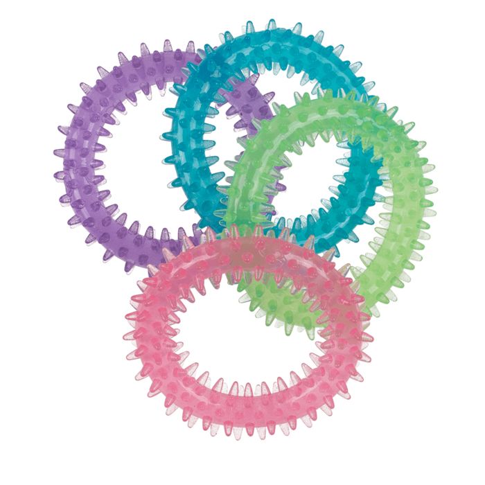 Out of the Blue Antistress-Armband, Spiky, Glow in the Dark