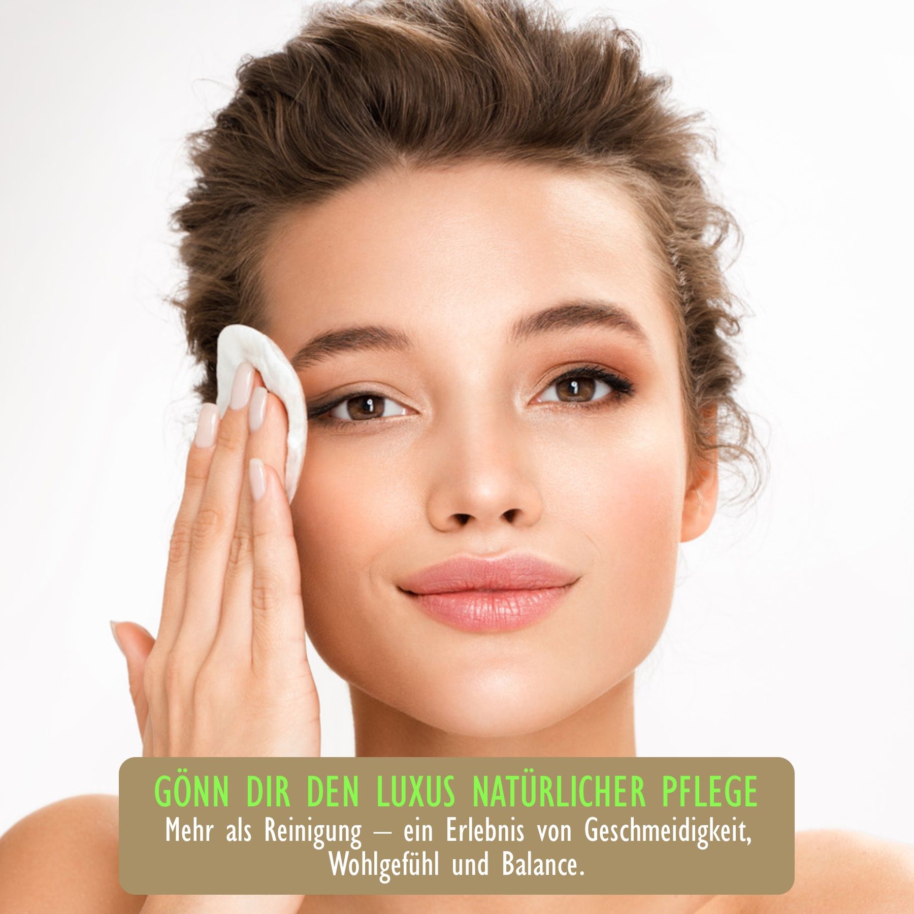 Hello Nature Make-up-Entferner für Gesichtreinigung mit Hanföl