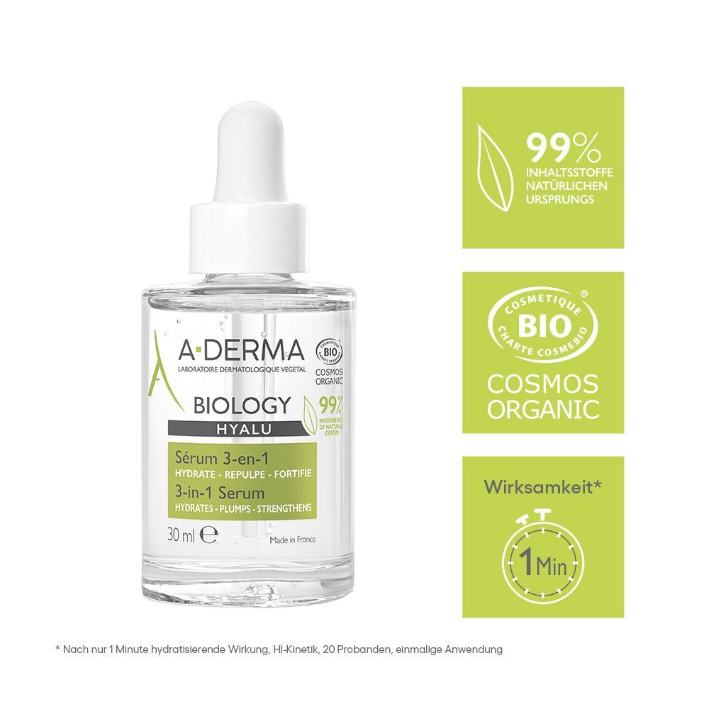 A-DERMA BIOLOGY Hyaluron 3 in 1 Serum
