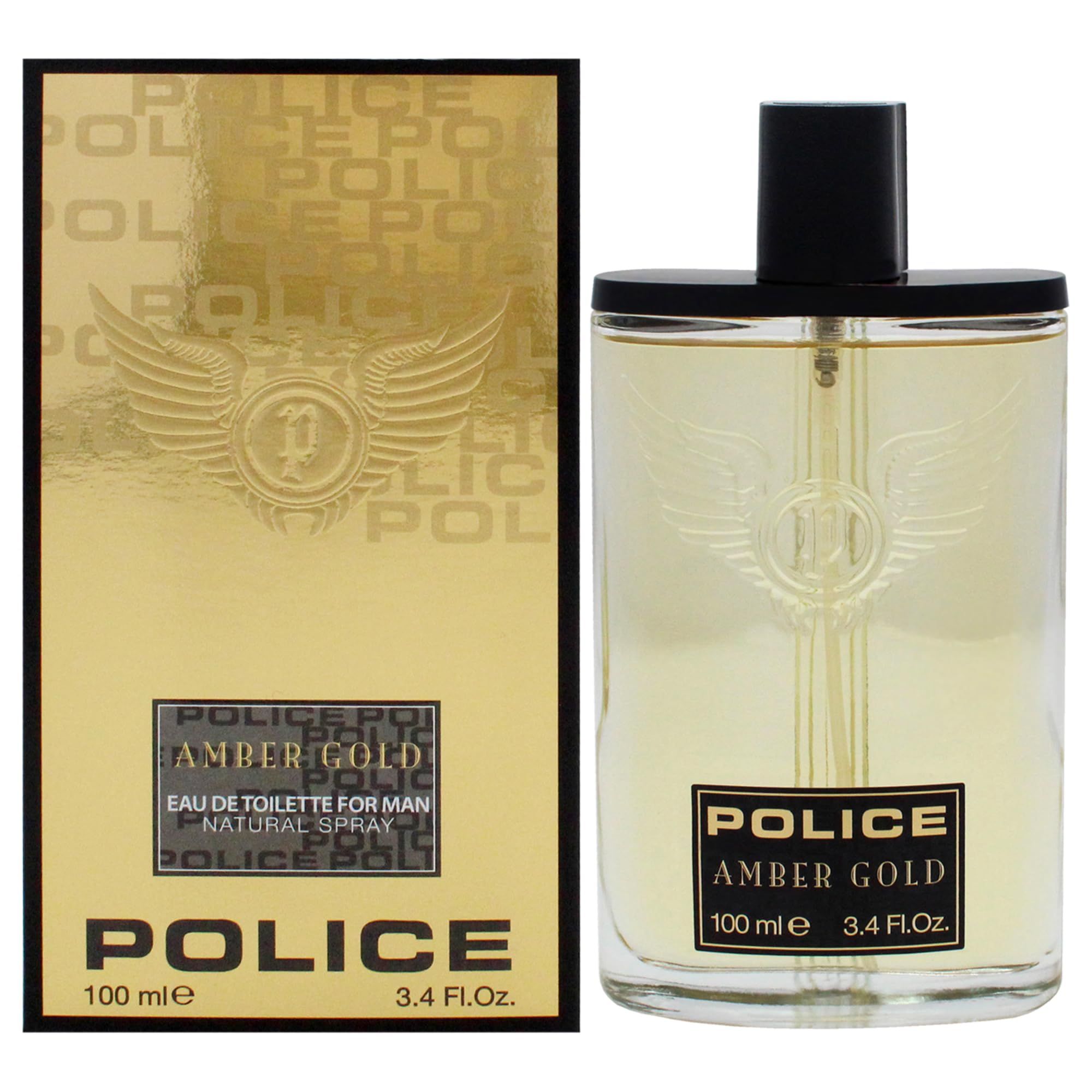 POLICE AMBER GOLD U EDT 100 VAPO - Immagine 4