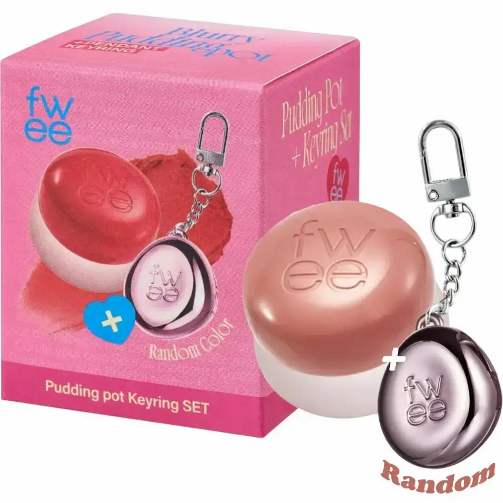 FWEE Lip & Cheek Blurry Pudding Pot ND02 Like – 2-in-1 Lippen & Rouge mit Keyring