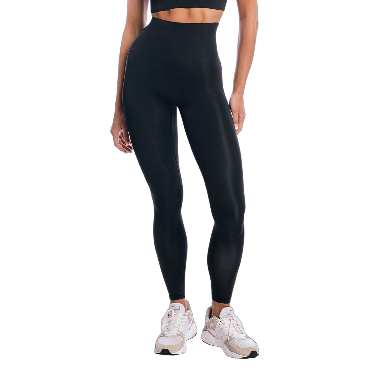 GymBeam Leggings Damen mit hoher Taille Black 1 St