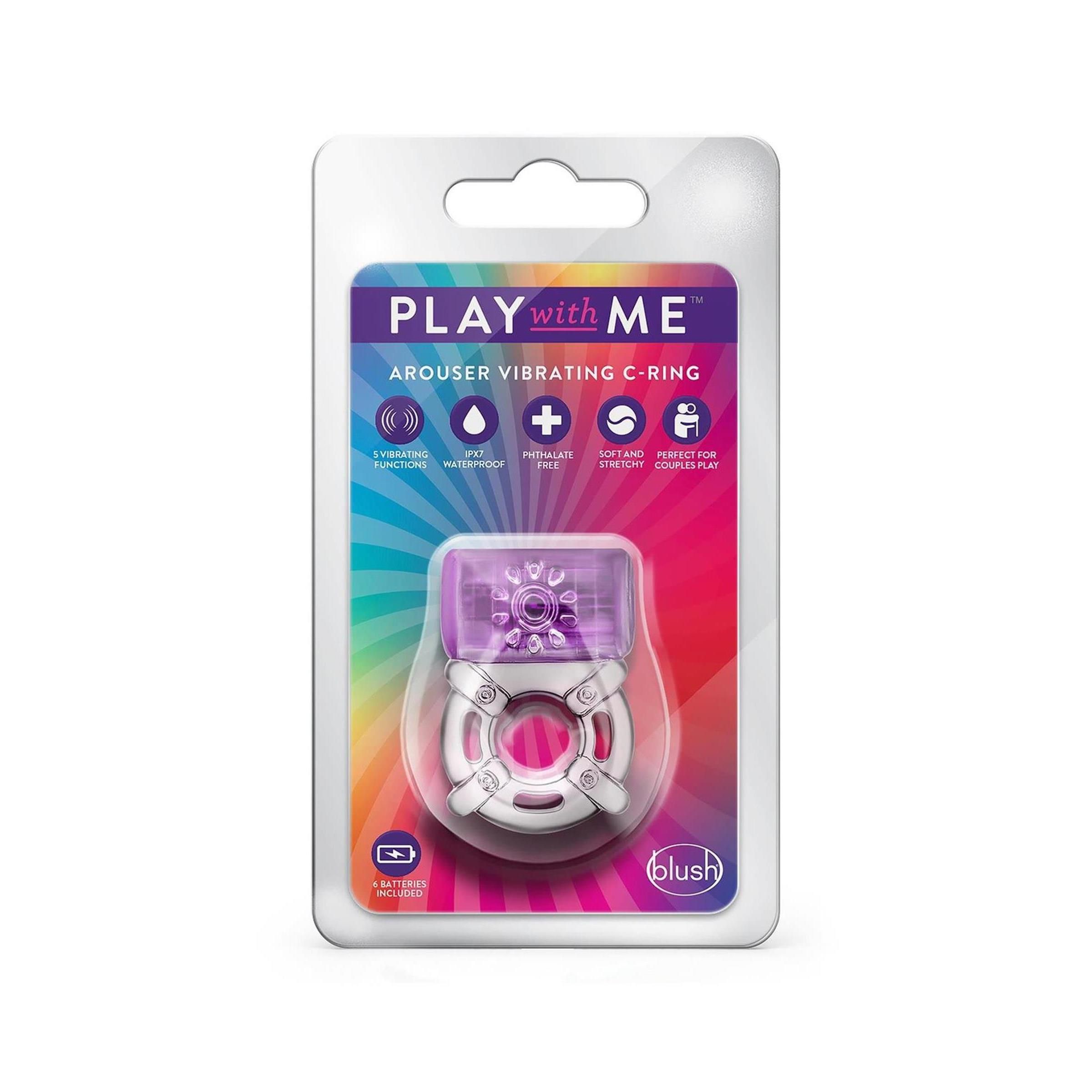 Blush - PLAY WITH ME ONE NIGHT STAND VIBRATING C-RING