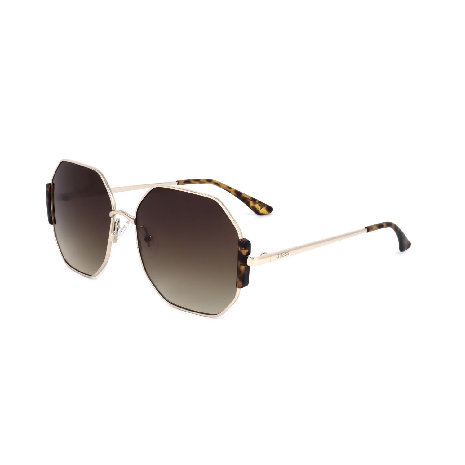 Guess Factory occhiali da sole donna GF6196 gold-coloured mottled brown