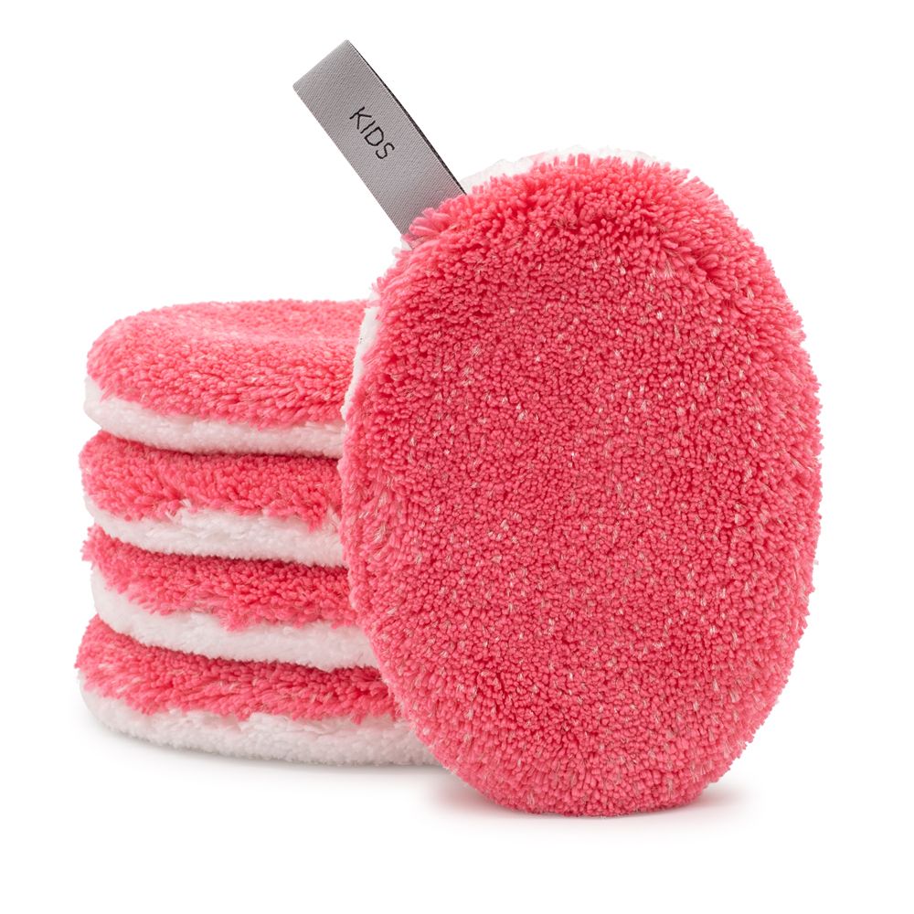 waschies supersofte Waschpads für Babys und Kinder Pink 5er Set
