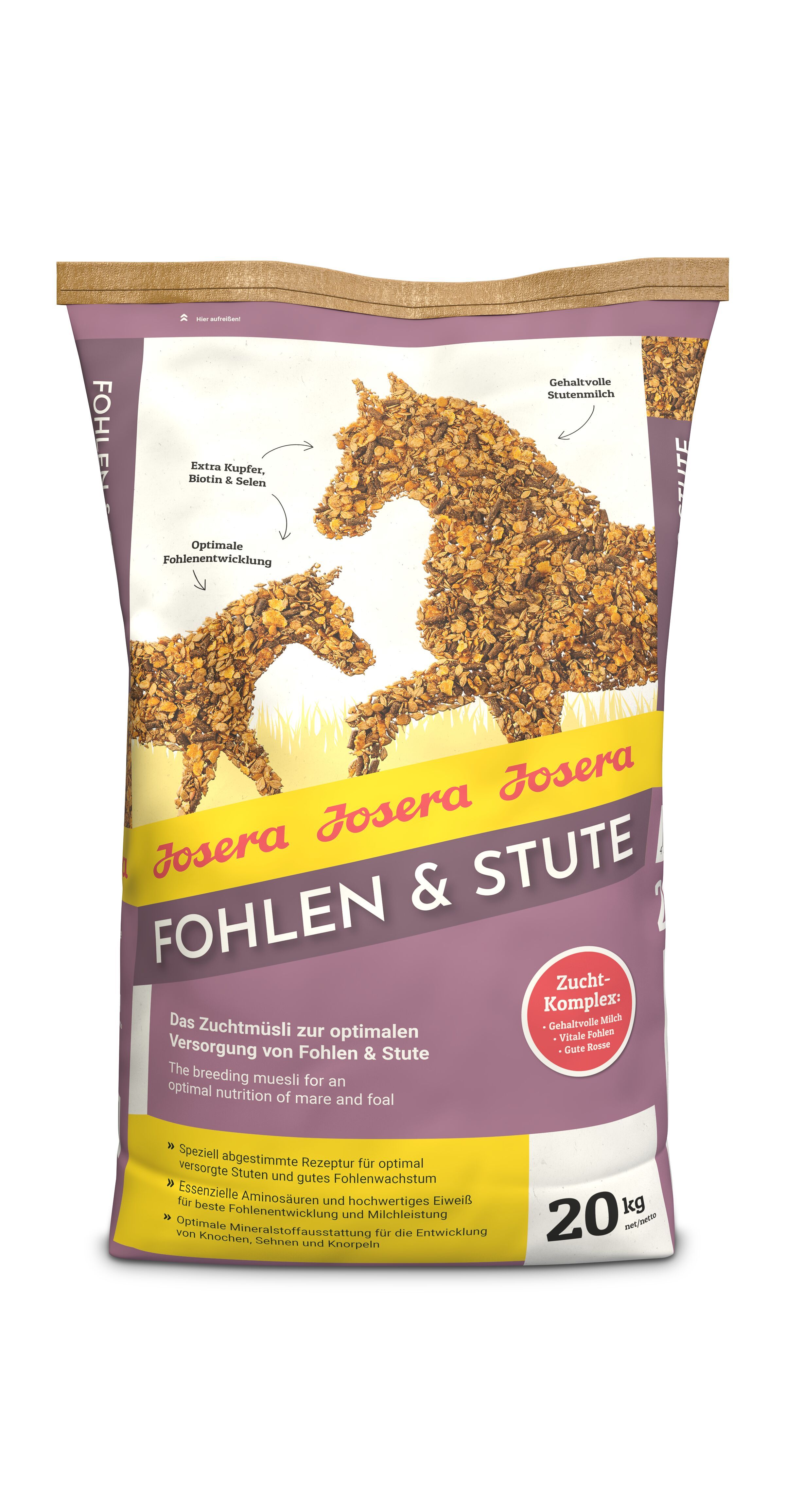 Josera Fohlen & Stute 1x20 kg Futter