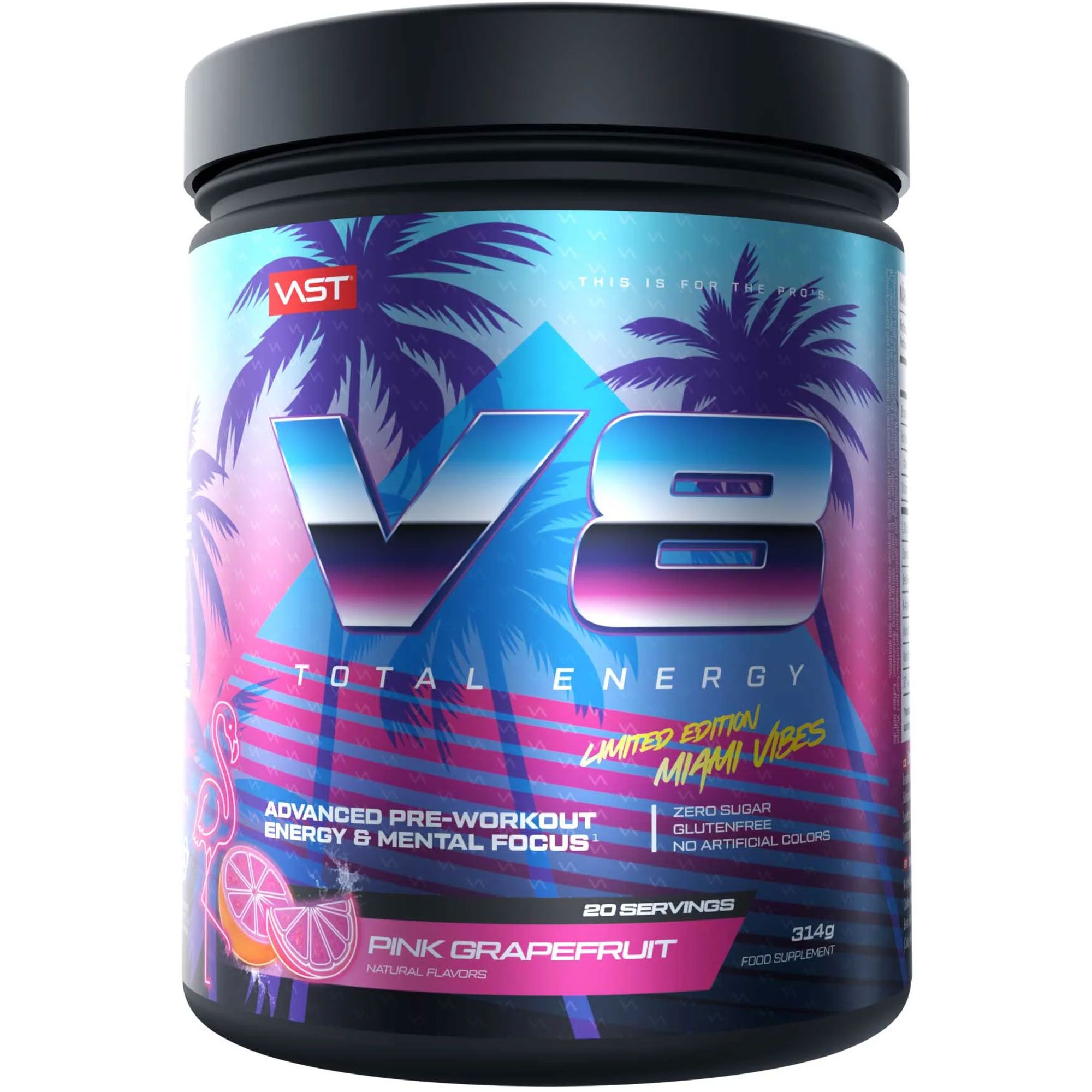 VAST V8 Total Energy Pre Workout Booster 314 g Shop Apotheke