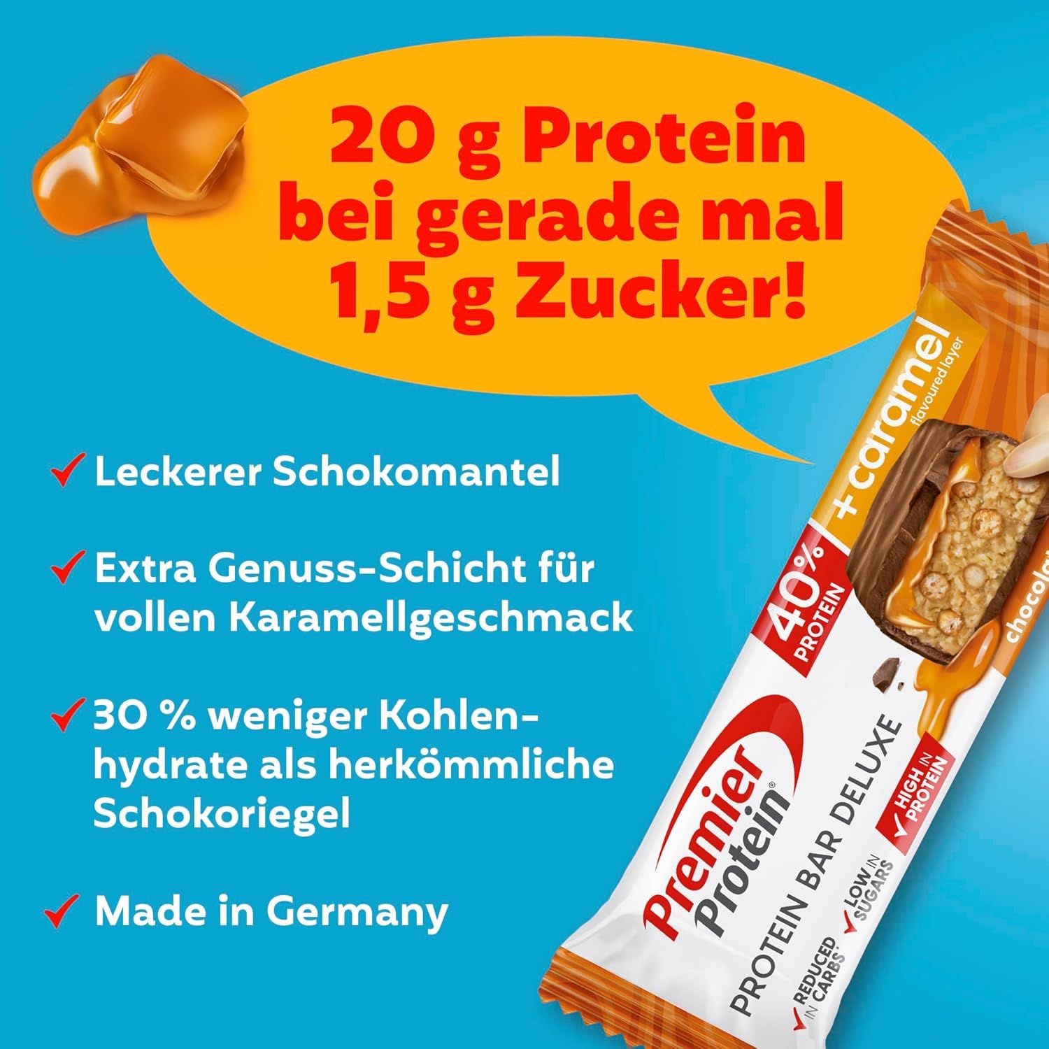 PREMIER PROTEIN Bar Deluxe 40%