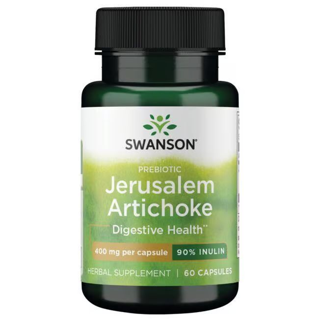Swanson Prebiotische Topinambur - 90% Inulin 60 Pc