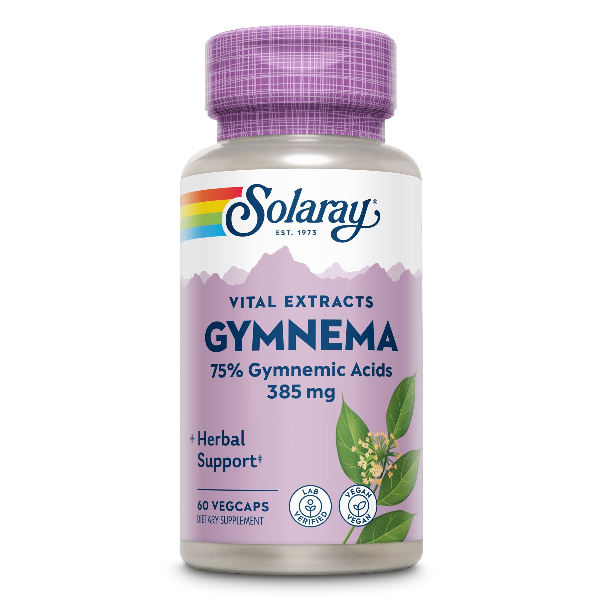 Solaray Gymnema leaf Extrakt 385 mg 60 St Kapseln