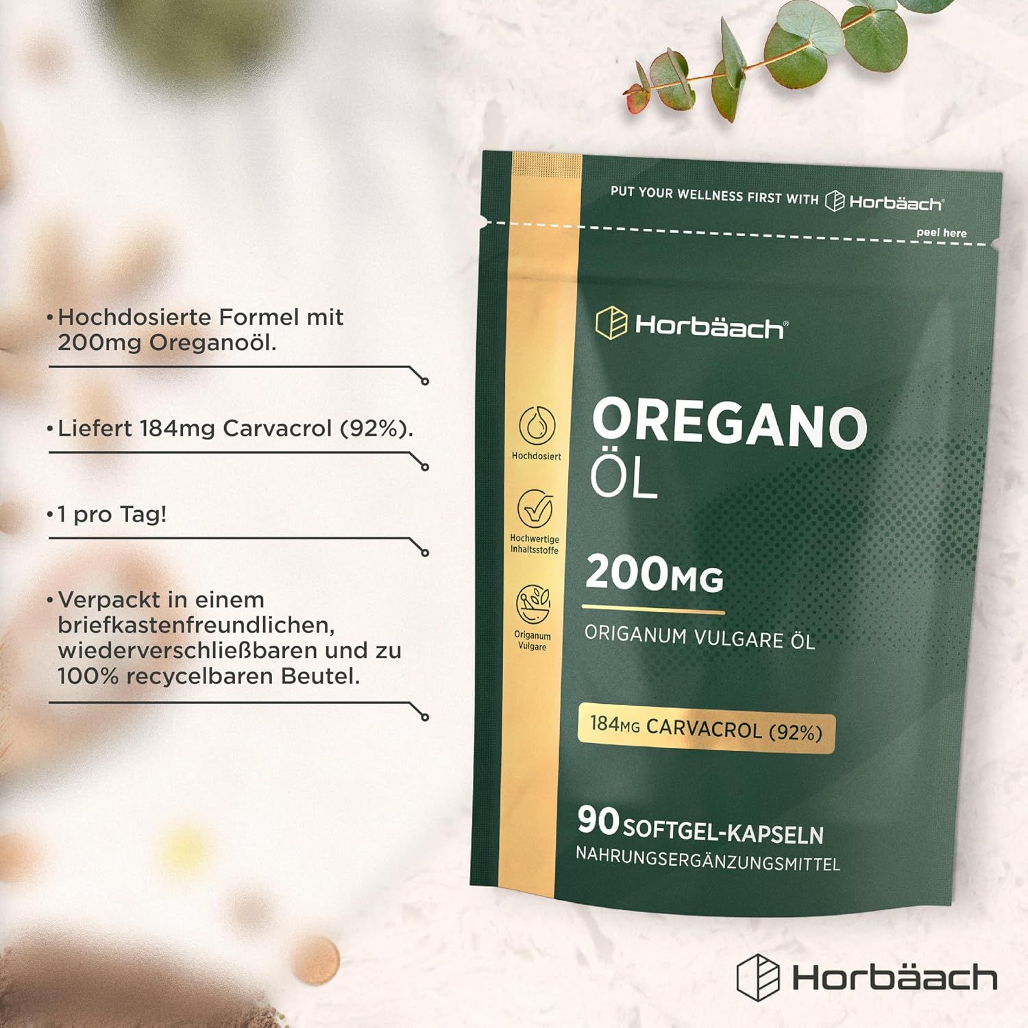 Horbäach Oreganoöl Angebot