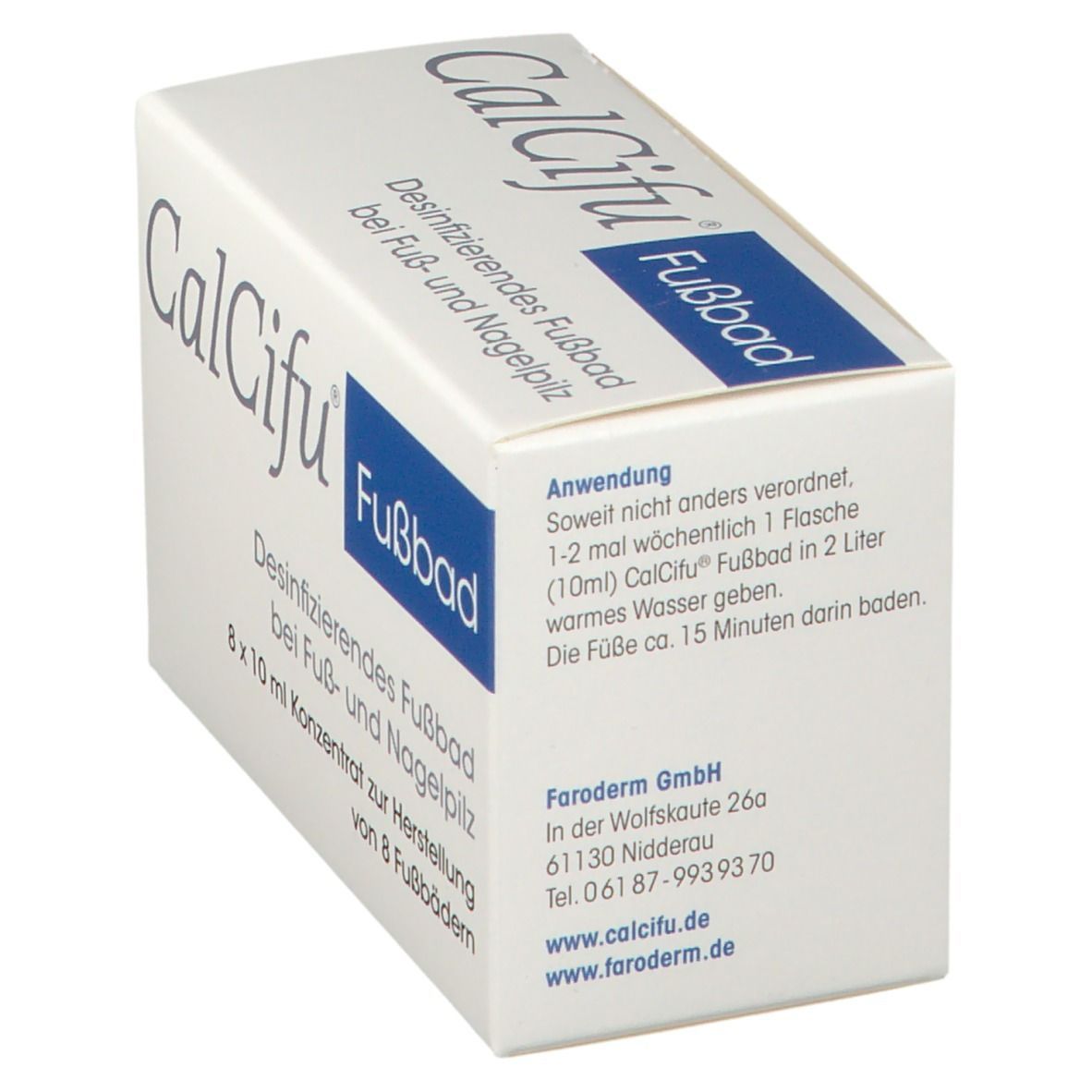 CalCifu® desinfizierendes Fussbad