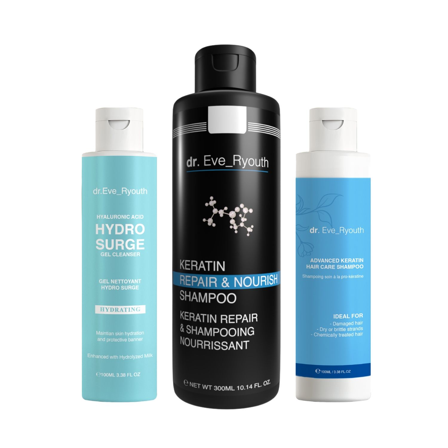 Dr. Eve_Ryouth Keratin- und Hyaluron-Pflege-Duo-Set 1 St