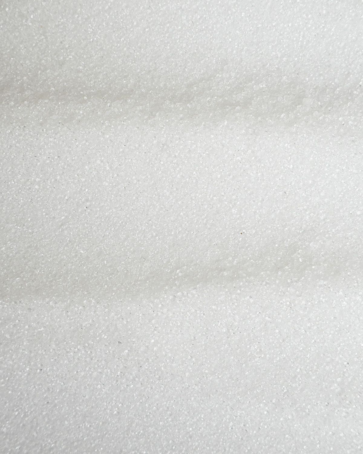 Nahaufnahme von Erythritol-Kristallen.
