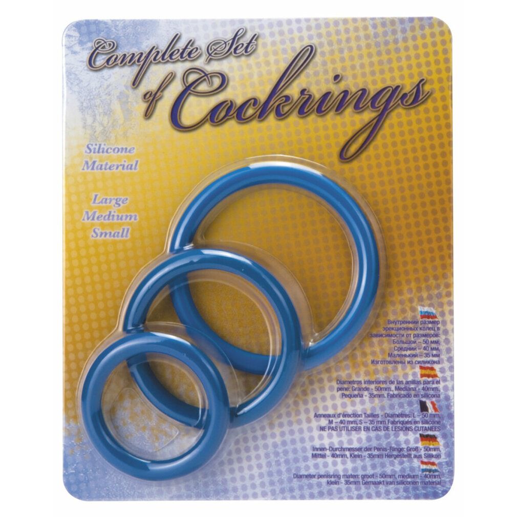 Set of Cockrings 35-40-50mm