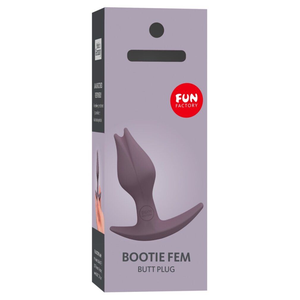 Fun Factory Bootie Fem Female Butt Plug Dark Taupe 2,9 cm