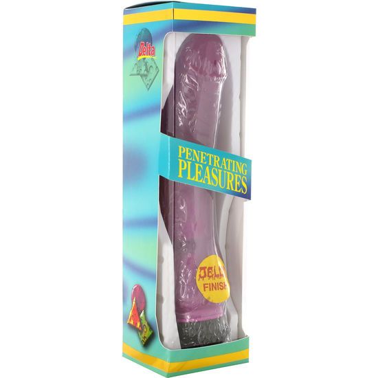 Jelly Vibrator Lavender 21,5 cm | realistischer Touch Seven Creations 1 St