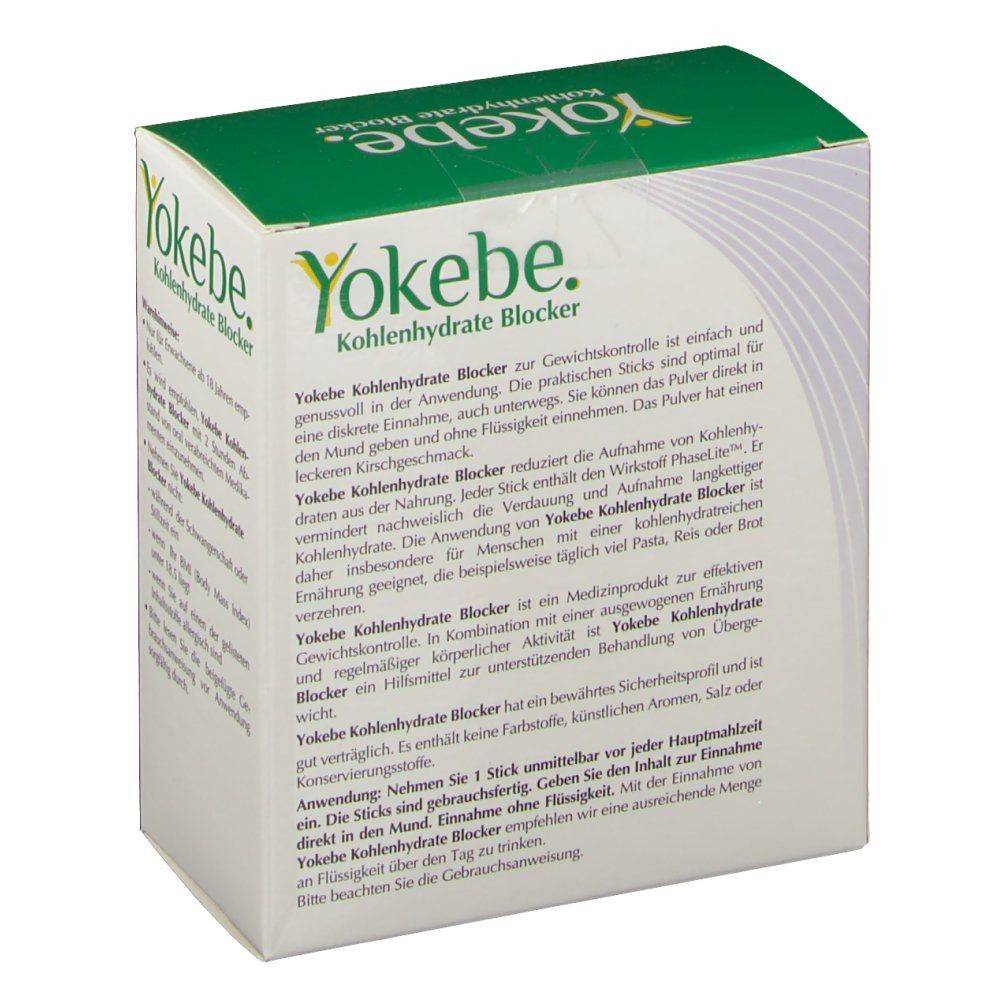 Yokebe Kohlenhydrate Blocker