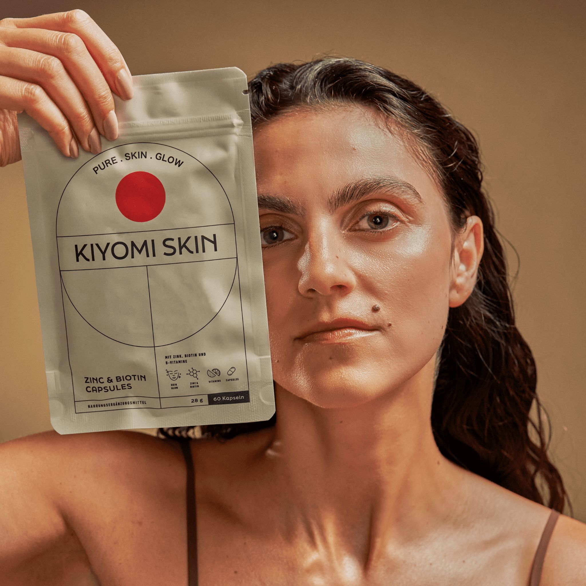 Kiyomi Skin Glow Zinc & Biotin Capsules