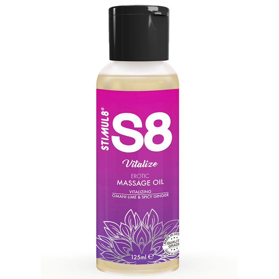 Stimul8 - Belebendes Limetten-Massageöl 125 ml