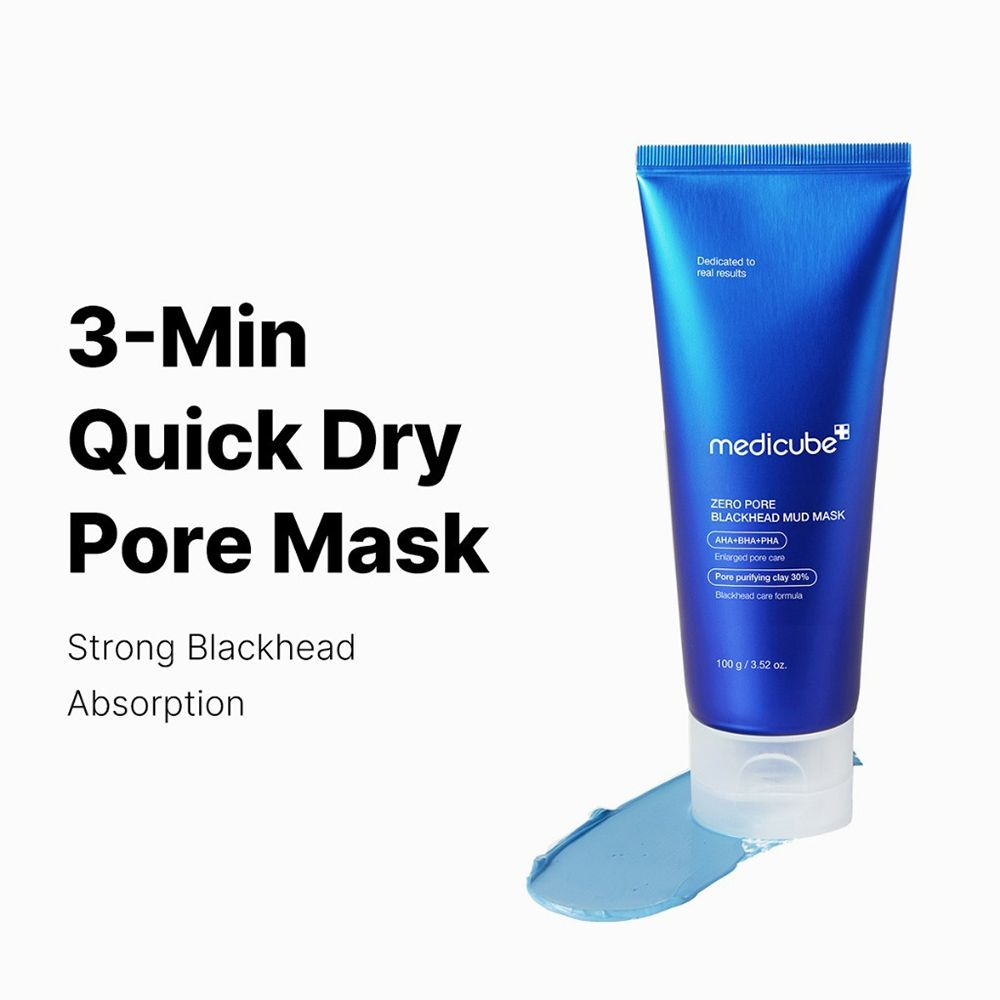 MEDICUBE Zero Pore Blackhead Mud Face Mask