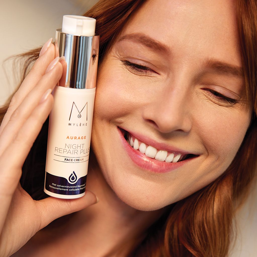 MYLÈNE Aurage Night Repair Plus Nachtcreme – Anti-Aging Pflege, regenerierend