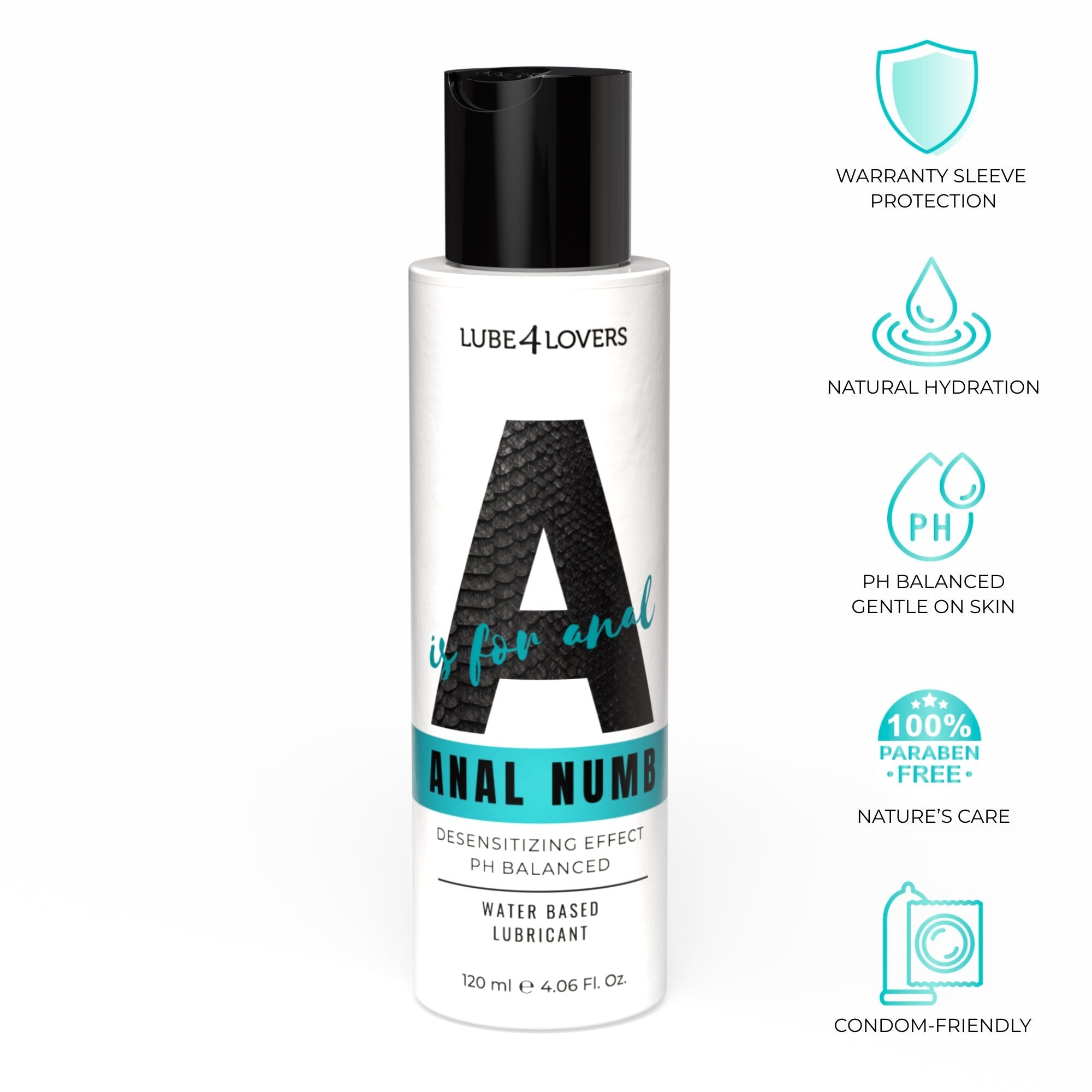 Lubrificante Anale A is for Anal Numb 120 ml