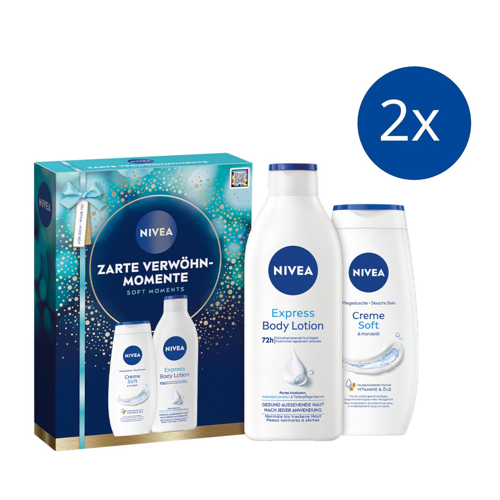 Nivea Zarte Verwöhn-Momente 2x1 St