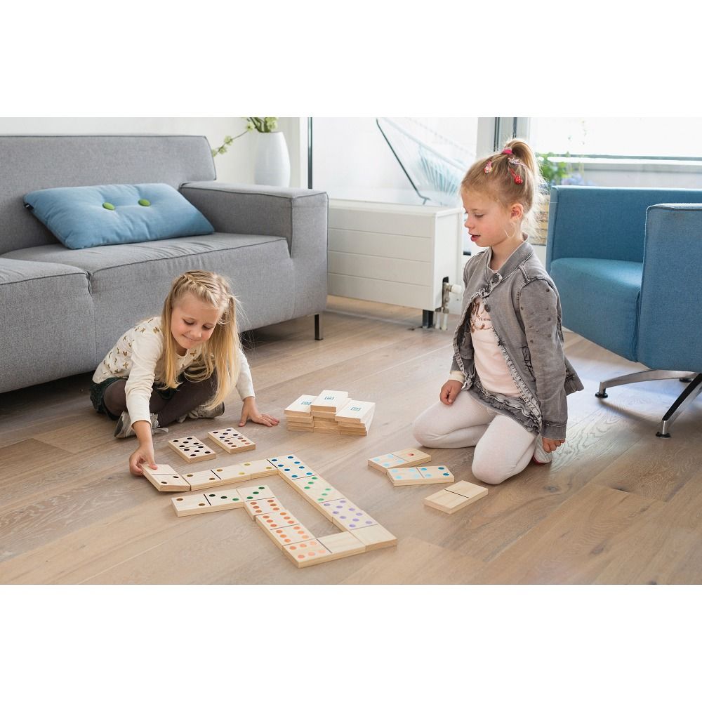 BS Toys Legespiel Riesen Holz-Domino