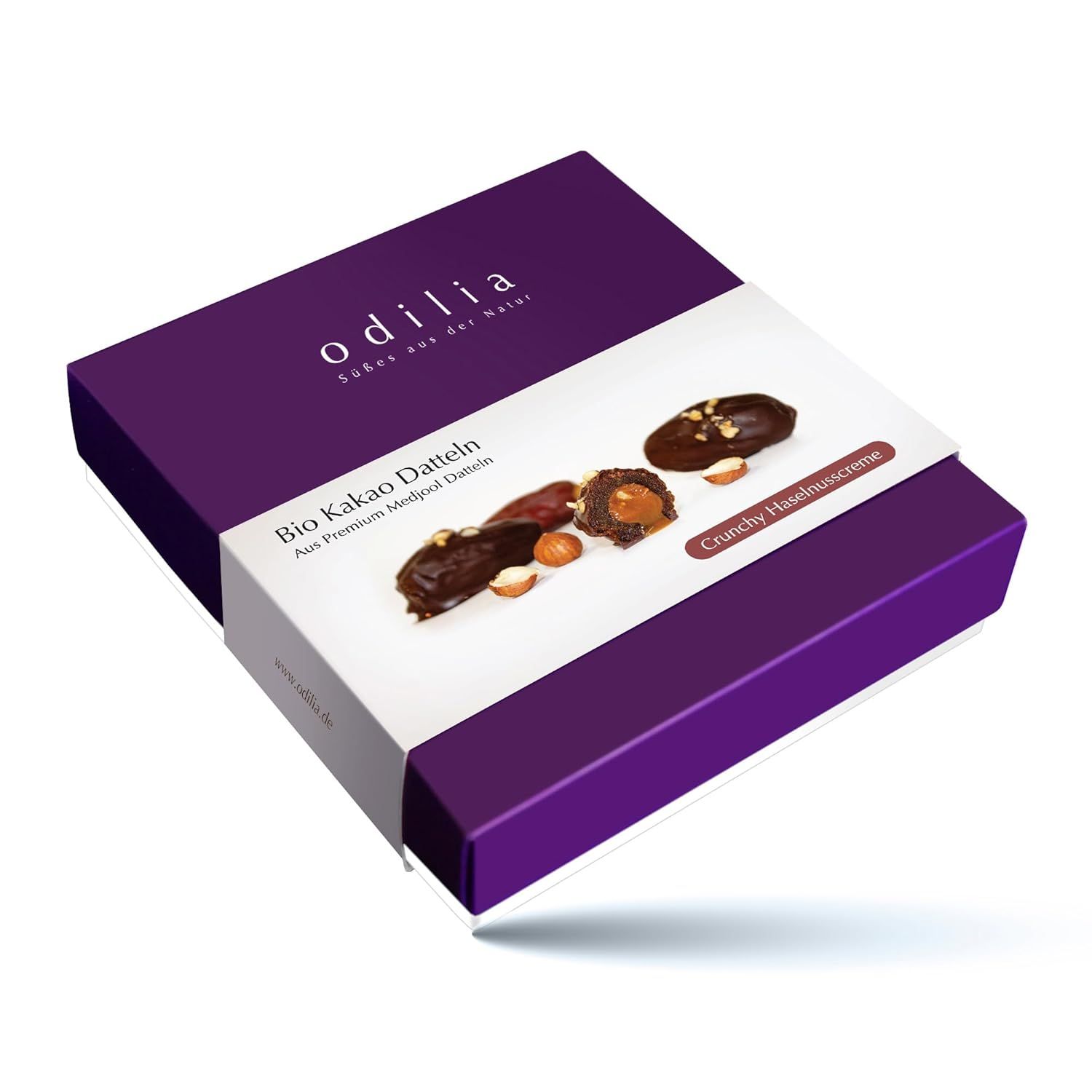odilia Bio Kakao Datteln - Crunchy Haselnusscreme 155 g