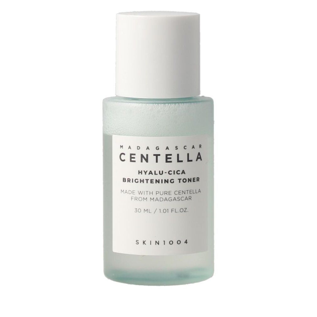 Kleine Flasche SKIN1004 Hyalu-Cica aufhellendes Gesichtswasser, 30 ml.
