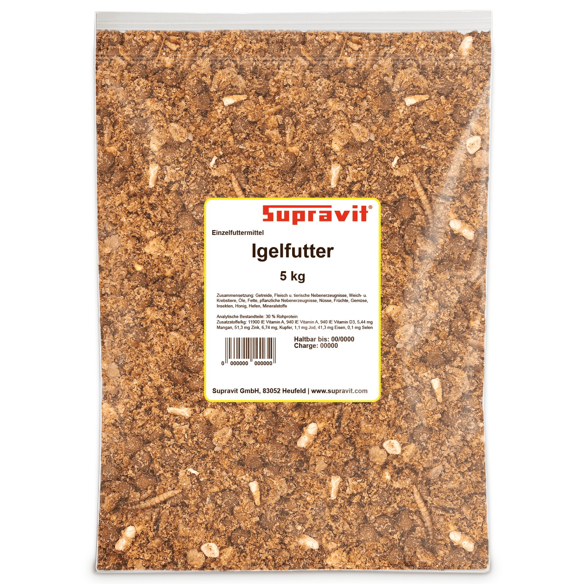 Supravit Igelfutter mit Insekten