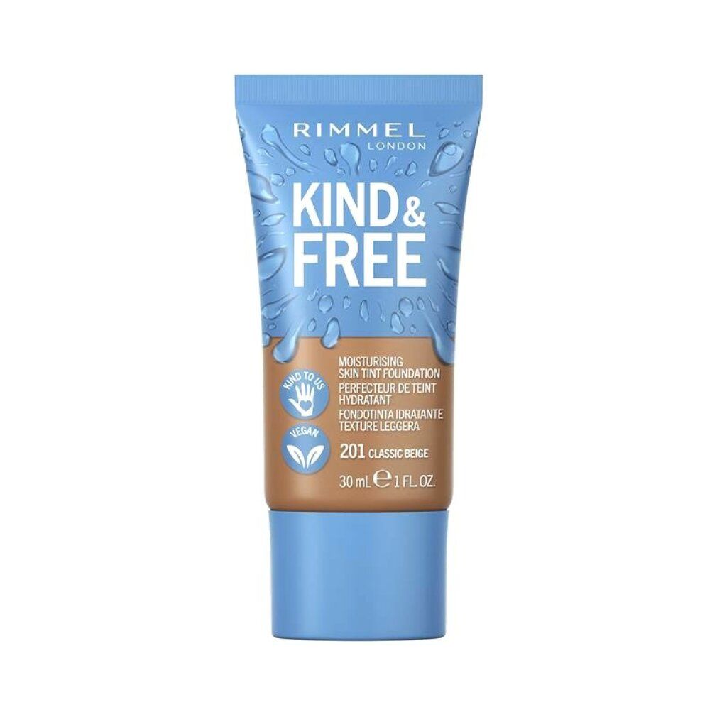 Rimmel London Kind y Free Tint Foundation 201-Classic Beige