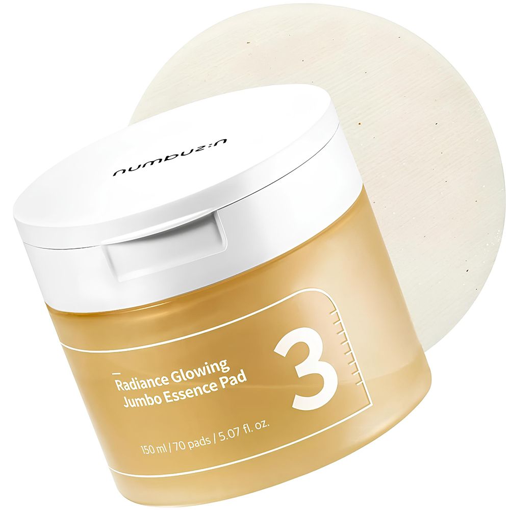 Numbuzin No.3 Radiance Glowing Jumbo Essence Pad (150ml *70ea )